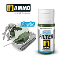 Ammo by MIG -  Acrylic Filter - Green Black