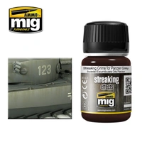 Ammo by MIG -  Enamel Streaking Effects - Streaking Grime for Panzer Grey 35ml