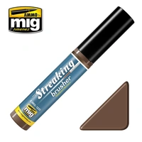 Ammo by MIG -  Streakingbrushers - Medium Brown