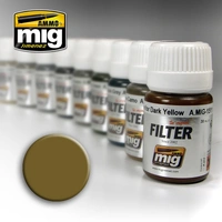 Ammo by MIG -  Filters - Ochre for Light Sand 35ml