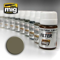 Ammo by MIG -  Filters - Tan for Yellow Green 35ml