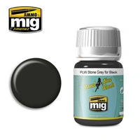 Ammo by MIG -  Panel Line Wash - Stone Grey for Black 35ml