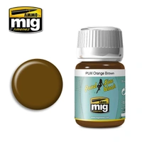 Ammo by MIG -  Panel Line Wash - Orange Brown 35ml