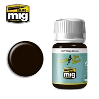 Ammo by MIG -  Panel Line Wash - Deep Brown 35ml