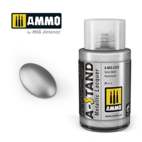 Ammo by MIG - A-Stand - Semi Matt Aluminium  30ml