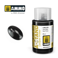 Ammo by MIG - A-Stand - Gloss Black Base Primer  30ml