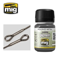 Ammo by MIG -  Pigments - Polished Metal 35ml