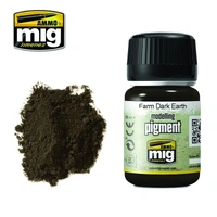 Ammo by MIG -  Pigments - Farm Dark Earth 35ml