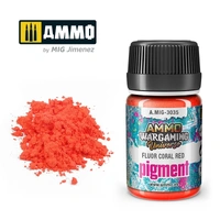 Ammo by MIG - Pigments - Fluor Coral Red 35ml