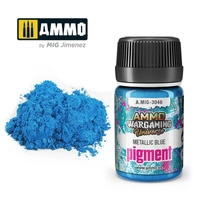 Ammo by MIG - Pigments - Metallic Blue 35ml
