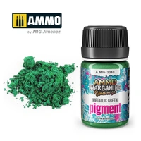 Ammo by MIG - Pigments - Metallic Green 35ml