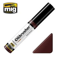 Ammo by MIG -  Oilbrushers - Dark Brown