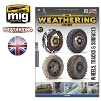Ammo by MIG -  Books - The Weathering Magazine #25 - Wheels; Tracks & Surfaces
