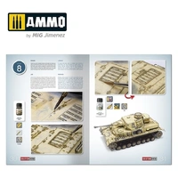 Ammo by MIG - Book - Solution Book 19 - How To Paint Wwii German D.A.K .Vehicles