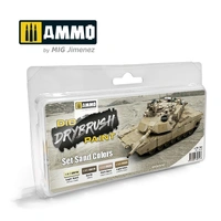 Ammo by MIG - Drybrush - Sand Colors Set