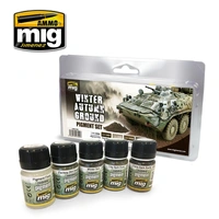Ammo by MIG -  Weathering - Winter Autumn Ground Pigment Set
