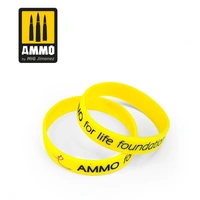 Ammo by MIG - Merchandise - Ammo For Life Foundation Bracelet – 190;00 Mm (Yellow) Large