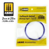 Ammo by MIG - Accessories - Softouch Velvet Masking Tape 1 (2Mm X 25M)