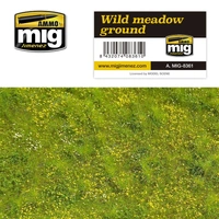 Ammo by MIG -  Dioramas - Grass Mats - Wild Meadow Ground