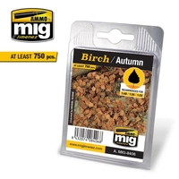 Ammo by MIG -  Dioramas - Leaves - Birch - Autumn