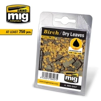 Ammo by MIG -  Dioramas - Leaves - Birch - Dry Leaves