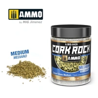 Ammo by MIG -  Dioramas - Terraform Cork Rock - Desert Stone Medium 100ml