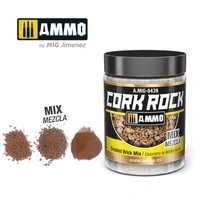 Ammo by MIG -  Dioramas - Terraform Cork Rock - Crushed Brick Thick 100ml