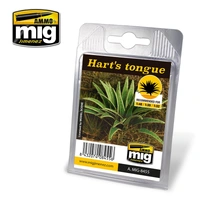 Ammo by MIG -  Dioramas - Laser Cut Plants - Hart's Tongue