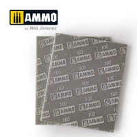 Ammo by MIG - Accessories - Sanding Sponge Sheet (100) – 2 Pcs.