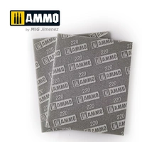 Ammo by MIG - Accessories - Sanding Sponge Sheet (220) – 2 Pcs.