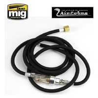 Ammo by MIG - Accessories - 6 Foot Braided Air Hose With Moisture Trap