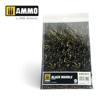 Ammo by MIG -  Dioramas - Marble - Black Marble - Sheet of Marble 2pc