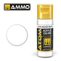 Ammo by MIG - Atom Color - Matt White 20ml