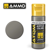 Ammo by MIG - Atom Color - Grau Rlm02 20ml