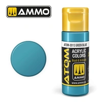 Ammo by MIG - Atom Color - Green Blue 20ml