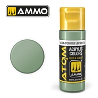 Ammo by MIG - Atom Color - Interior Light Green 20ml