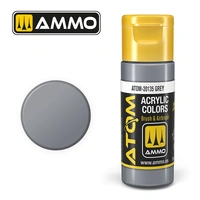 Ammo by MIG - Atom Color - Grey 20ml