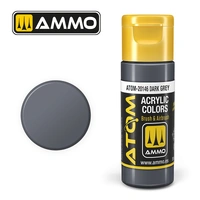 Ammo by MIG - Atom Color - Dark Grey 20ml