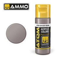 Ammo by MIG - Atom Color - Grey Brown 20ml