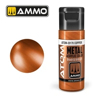 Ammo by MIG - Atom Color - Metallic - Copper 20ml