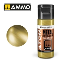 Ammo by MIG - Atom Color - Metallic - Gold 20ml