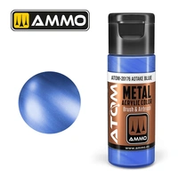 Ammo by MIG - Atom Color - Metallic - Aotake Blue 20ml
