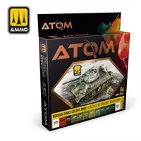 Ammo by MIG - Atom Color - Russian Tank Colors Wwii Set