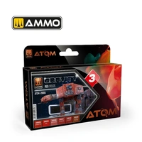 Ammo by MIG - Atom Color - Gravity Set 3 -Red Set