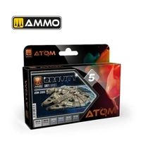 Ammo by MIG - Atom Color - Gravity Set 5 - Grey Set