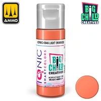 Ionic - Acrylic Paints - Light Orange 20ml