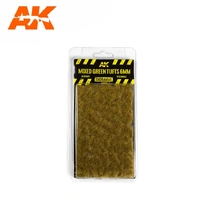 AK Interactive - Vegetation - Mixed Green Tufts 6mm