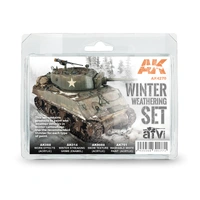 Ak Interactive - Weathering Sets  - Winter Weathering Set