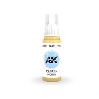 AK Interactive - 3 Gen Acrylics - Pastel Yellow 17ml