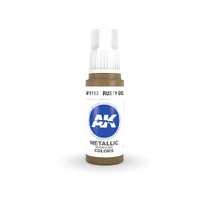 AK Interactive - 3 Gen Acrylics - Rusty Gold 17ml